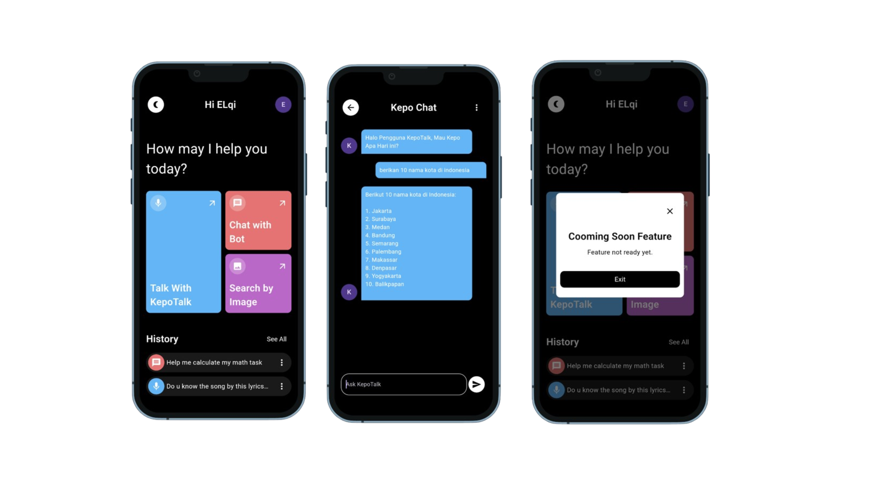 App Screens Grid